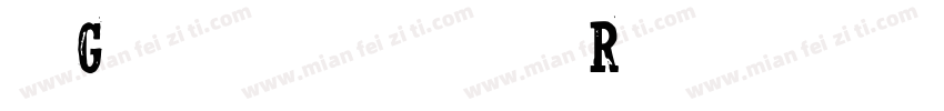 jGaramond Regular字体转换
